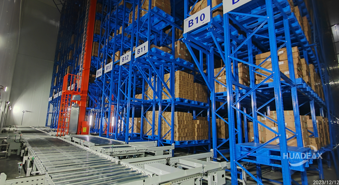 Philippines Ice Cream -18℃ Stacker Crane Stereoscopic Warehouse with Over 20,000 Storage Locations