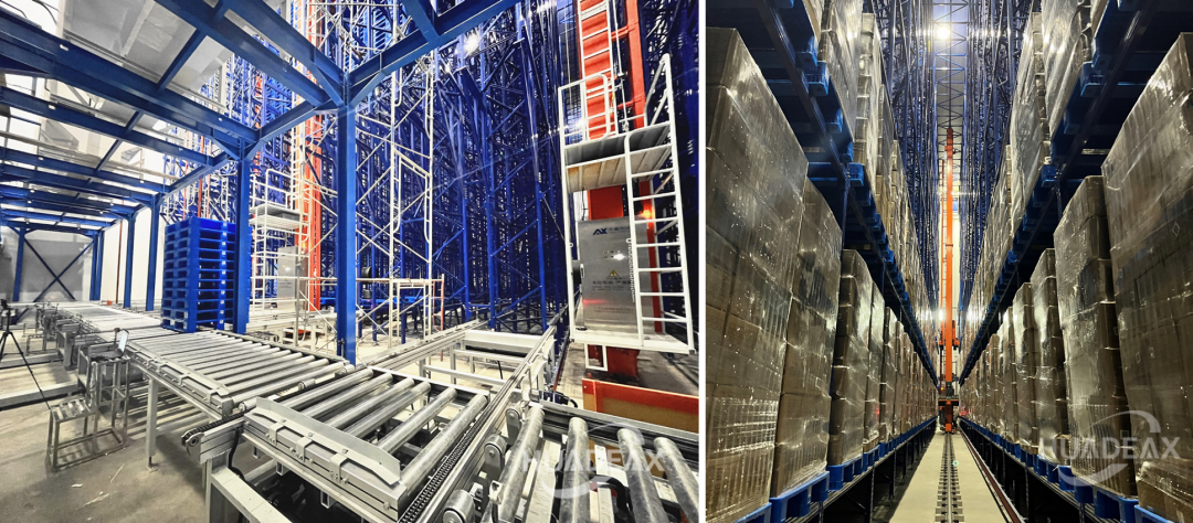 -25℃ Stacker Crane Stereoscopic Warehouse for Seafood in Jakarta, Indonesia