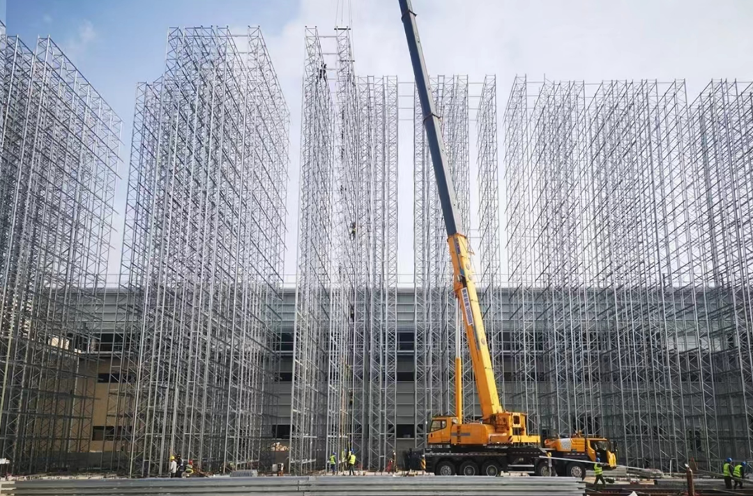 Strength & Delivery · Super High-Rise Integrated Rack-Supported Warehouse · Project Cases